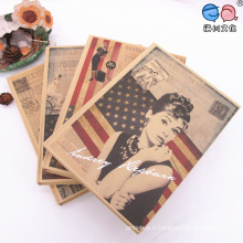 Factory Sell Audrey Hepburn Cover A4 Notebook